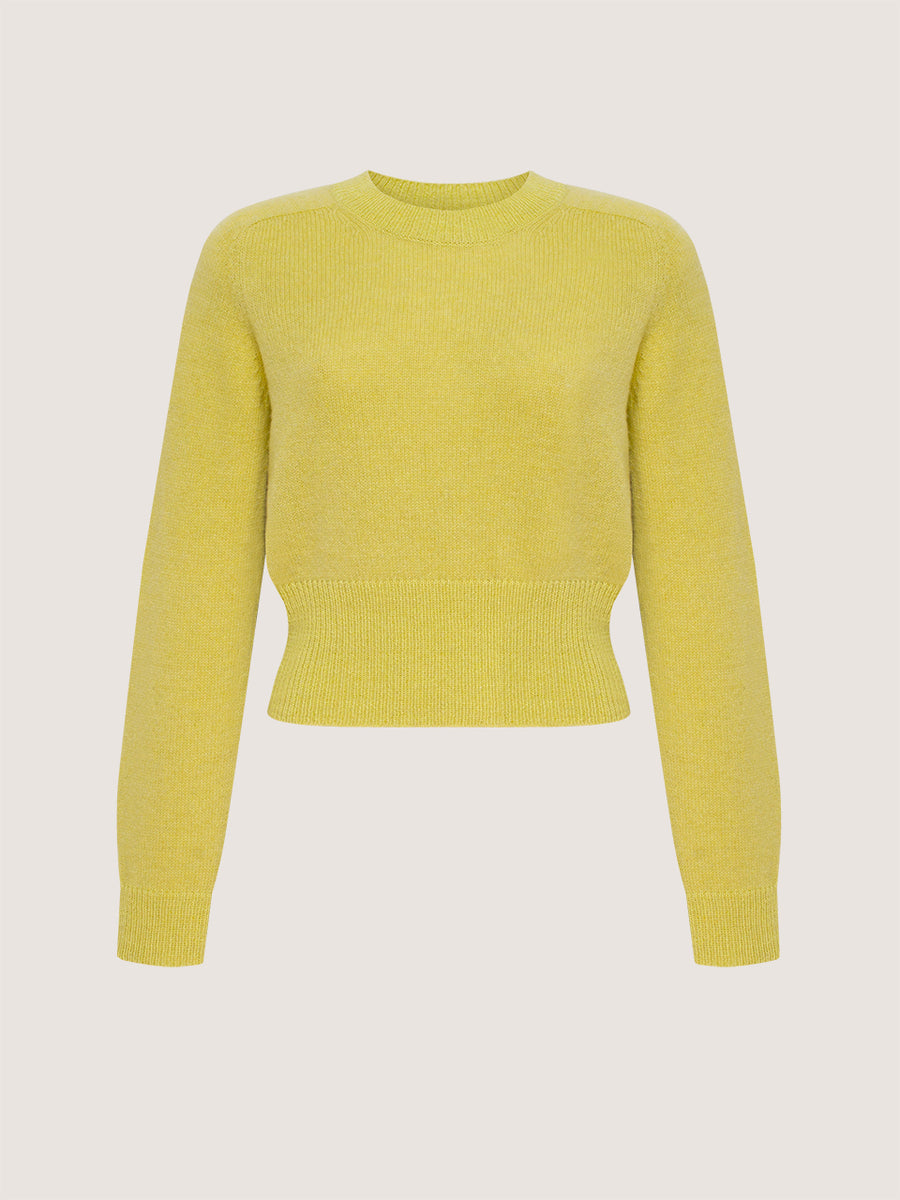 Lime Cashmere Sweater