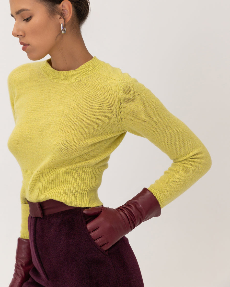 Lime Cashmere Sweater