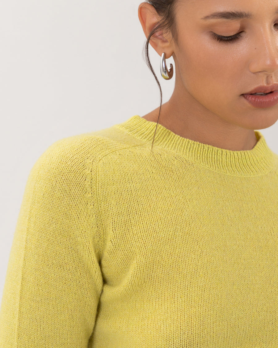 Lime Cashmere Sweater