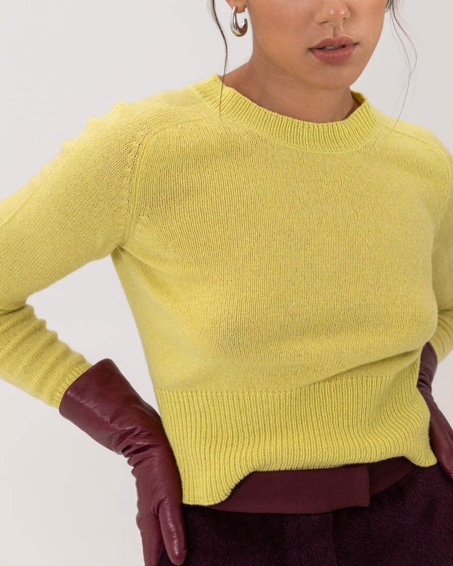 Lime Cashmere Sweater