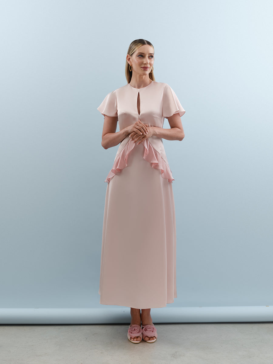 Powder Midi Dress