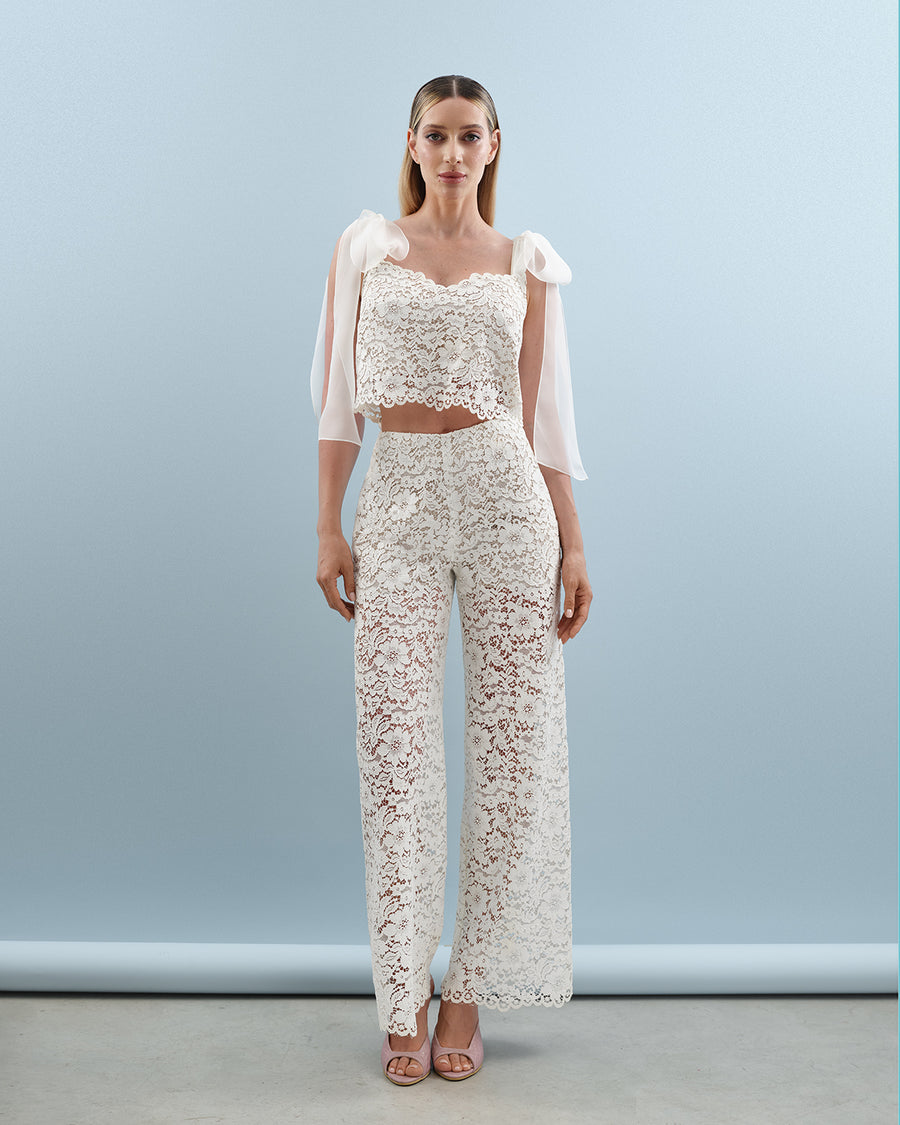 Milk Lace Pants