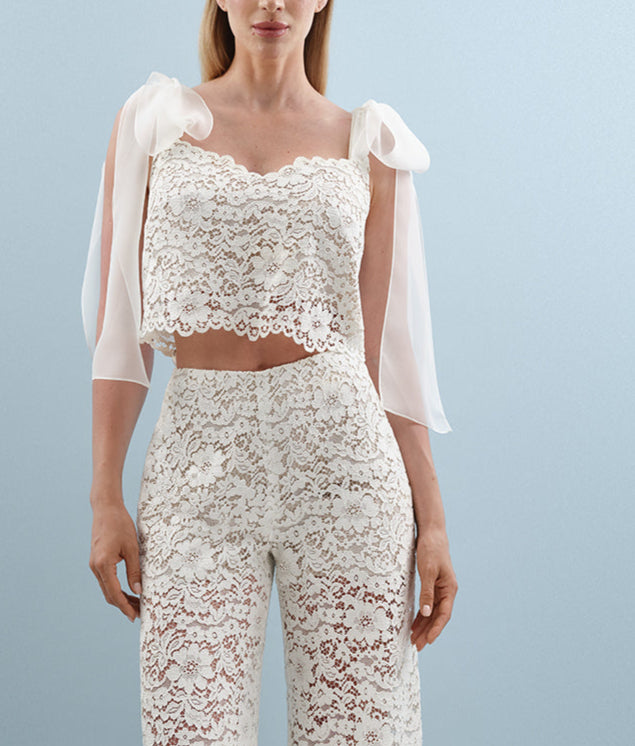 Milk Lace Pants