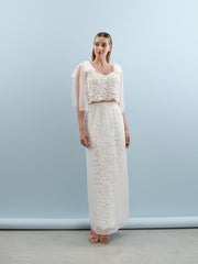 Milk Lace Three-Piece Set