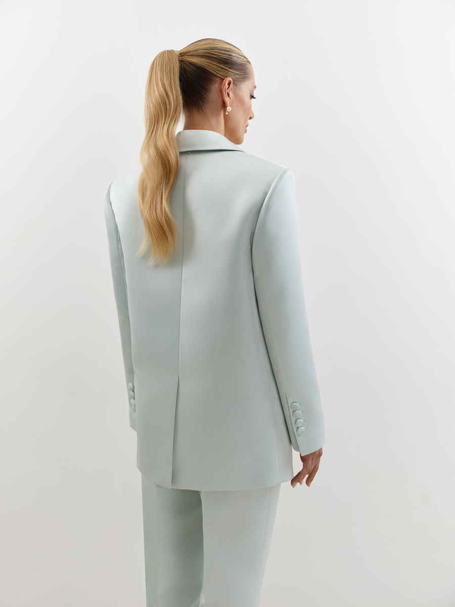 Straight-Cut Jacket in Mint
