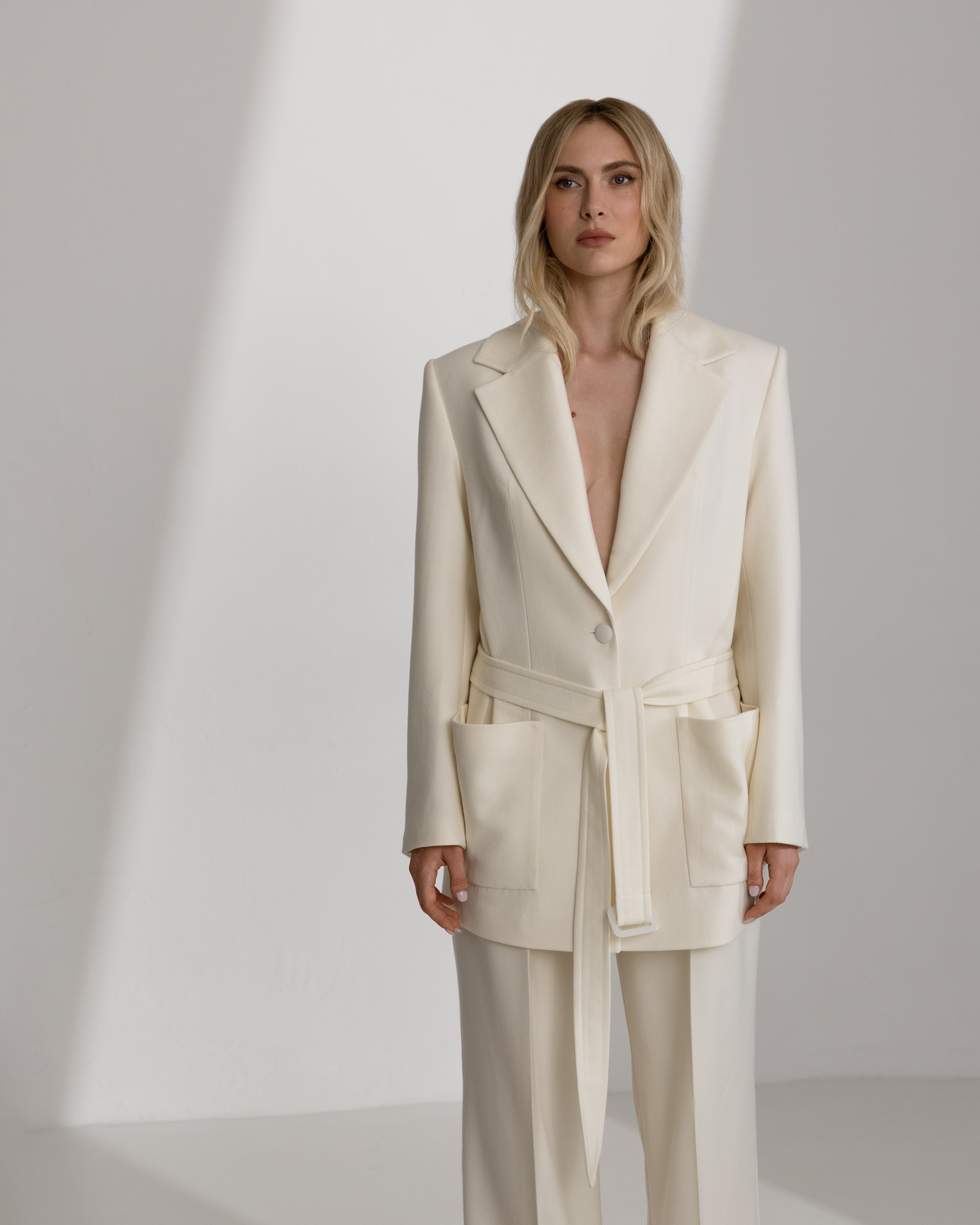 Jacket with Statement Pockets