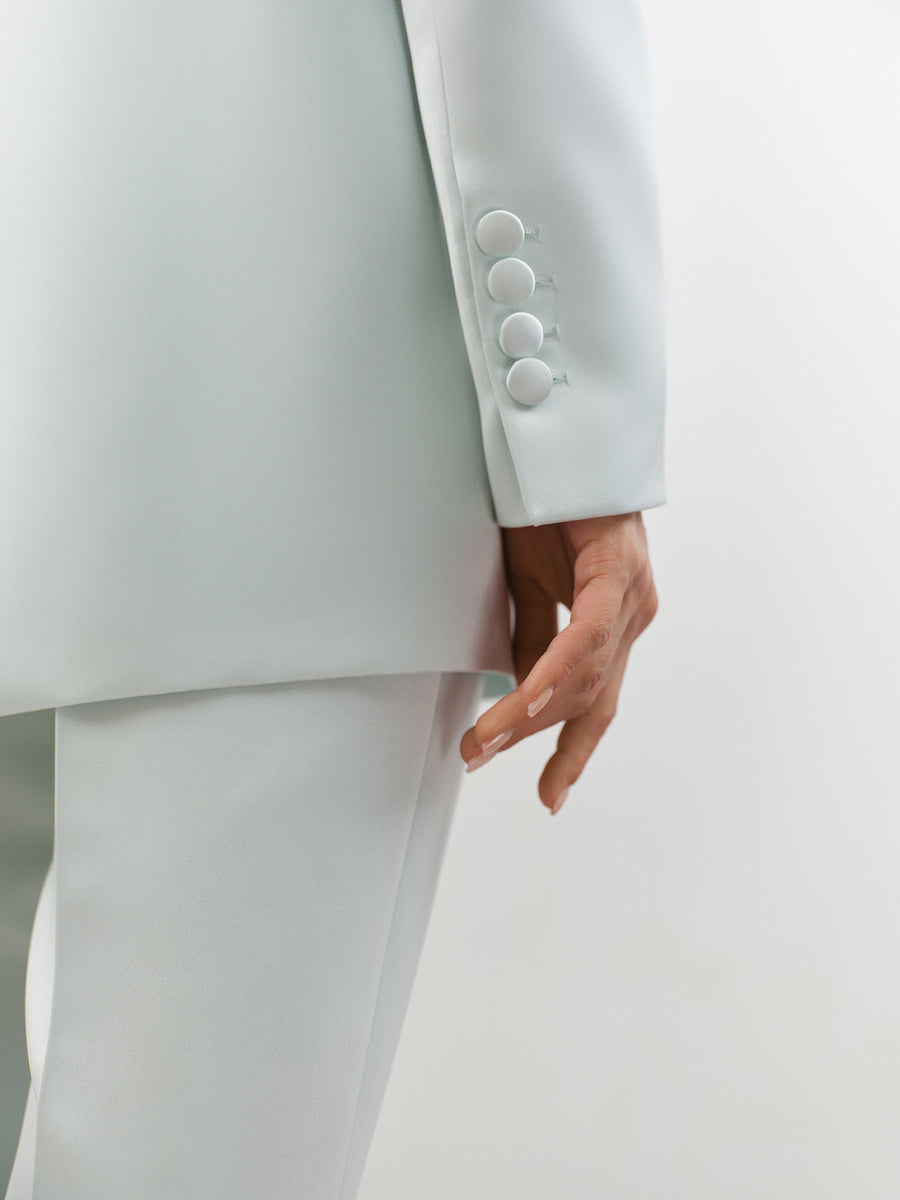 Straight-Cut Jacket in Mint