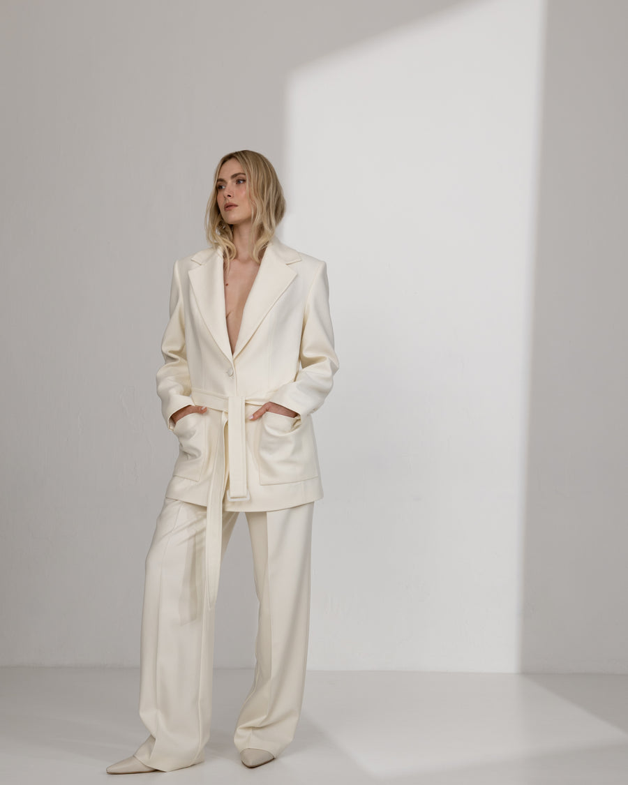Jacket with Statement Pockets