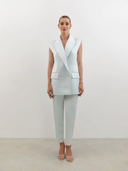 Mint Suit with Vest and Pants