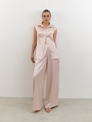 Powder Palazzo Pants