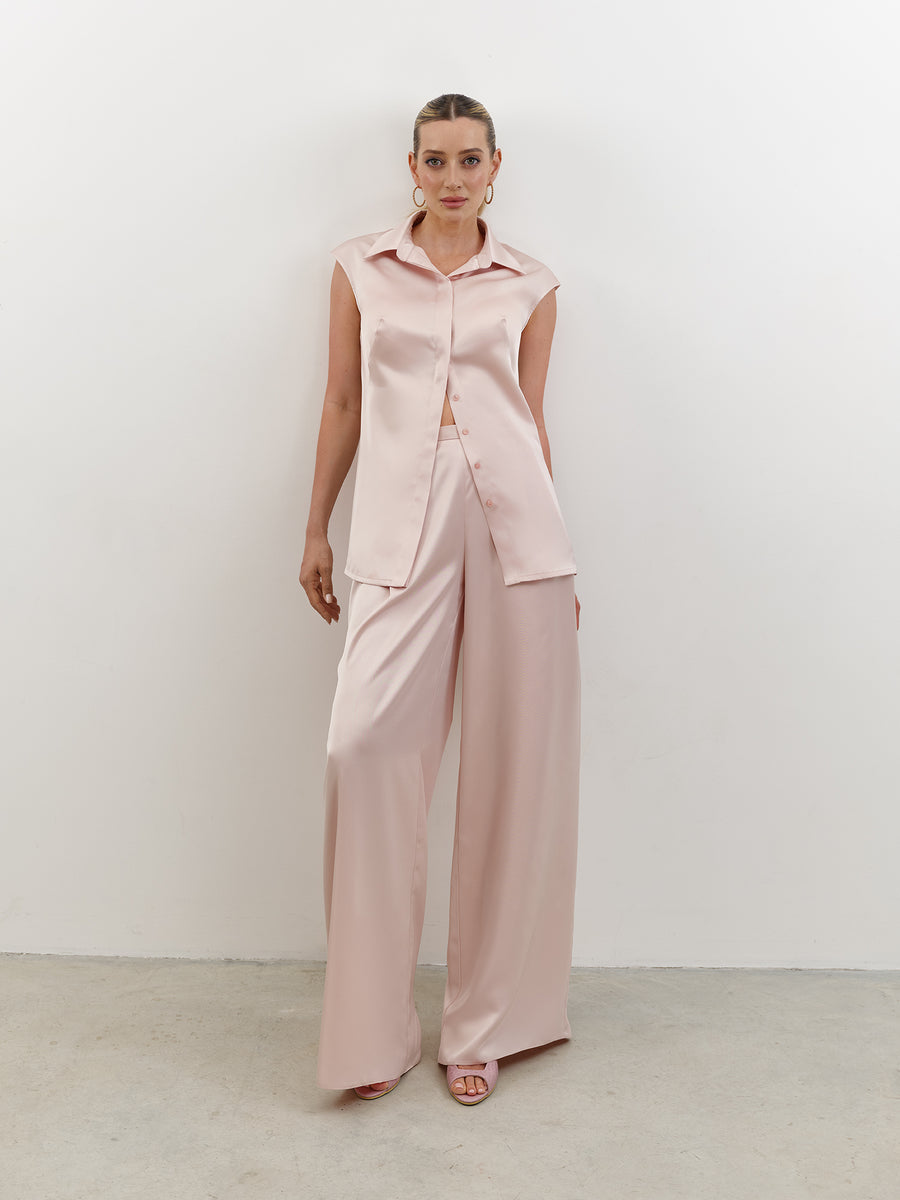 Powder Palazzo Pants