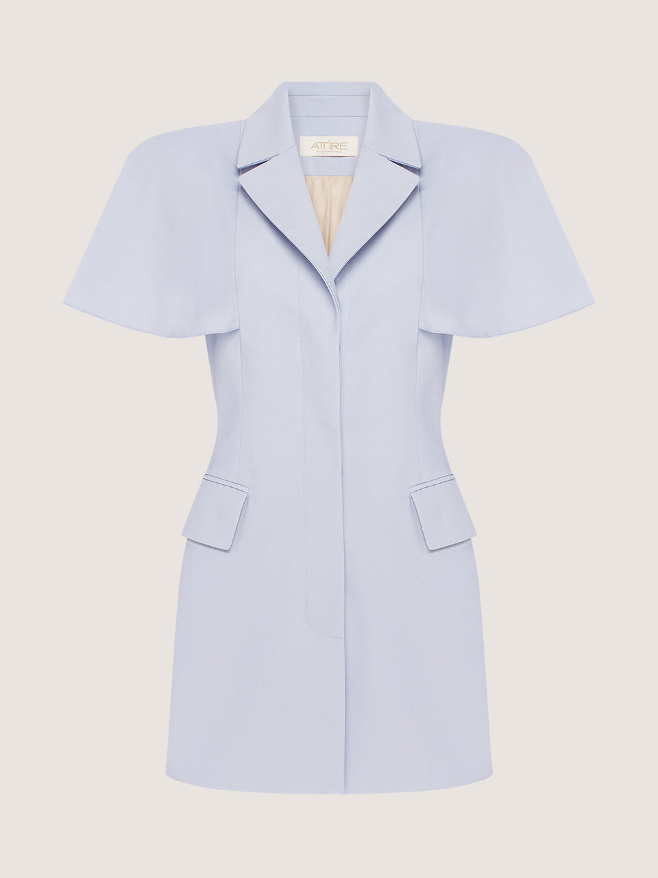 Short Sleeve Blazer-Dress