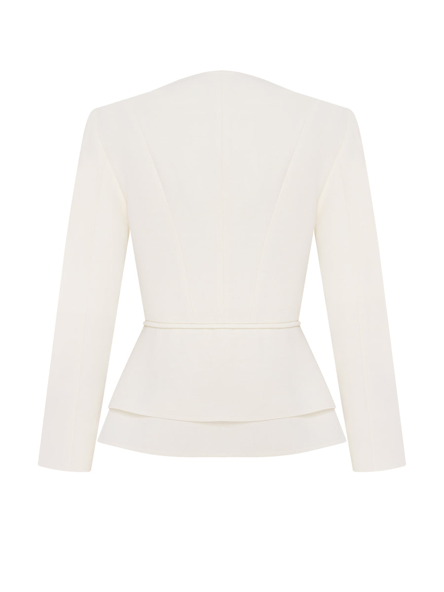 Wool Suit With Mini Skirt