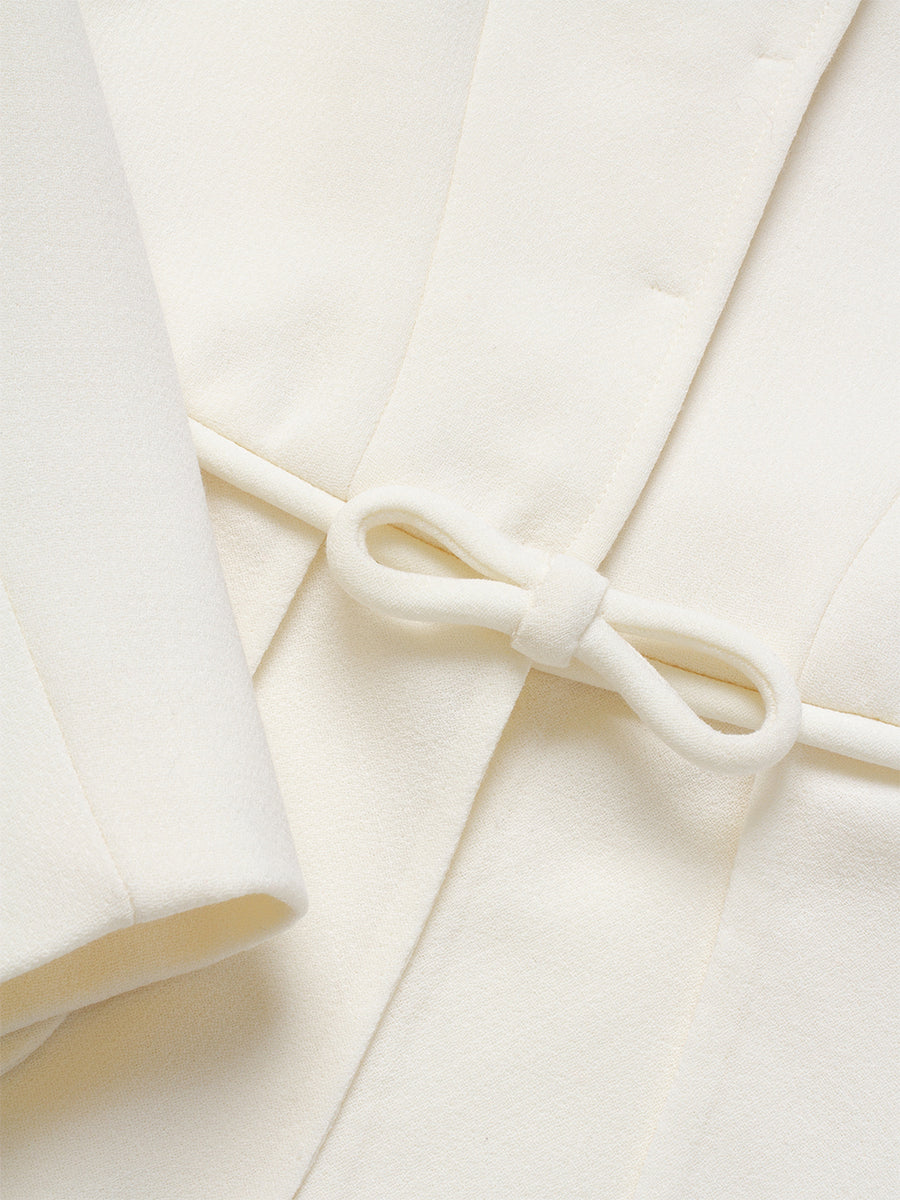 Wool Suit With Mini Skirt