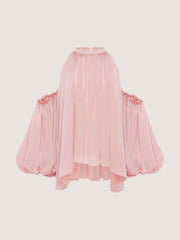 Powder Off-Shoulder Blouse