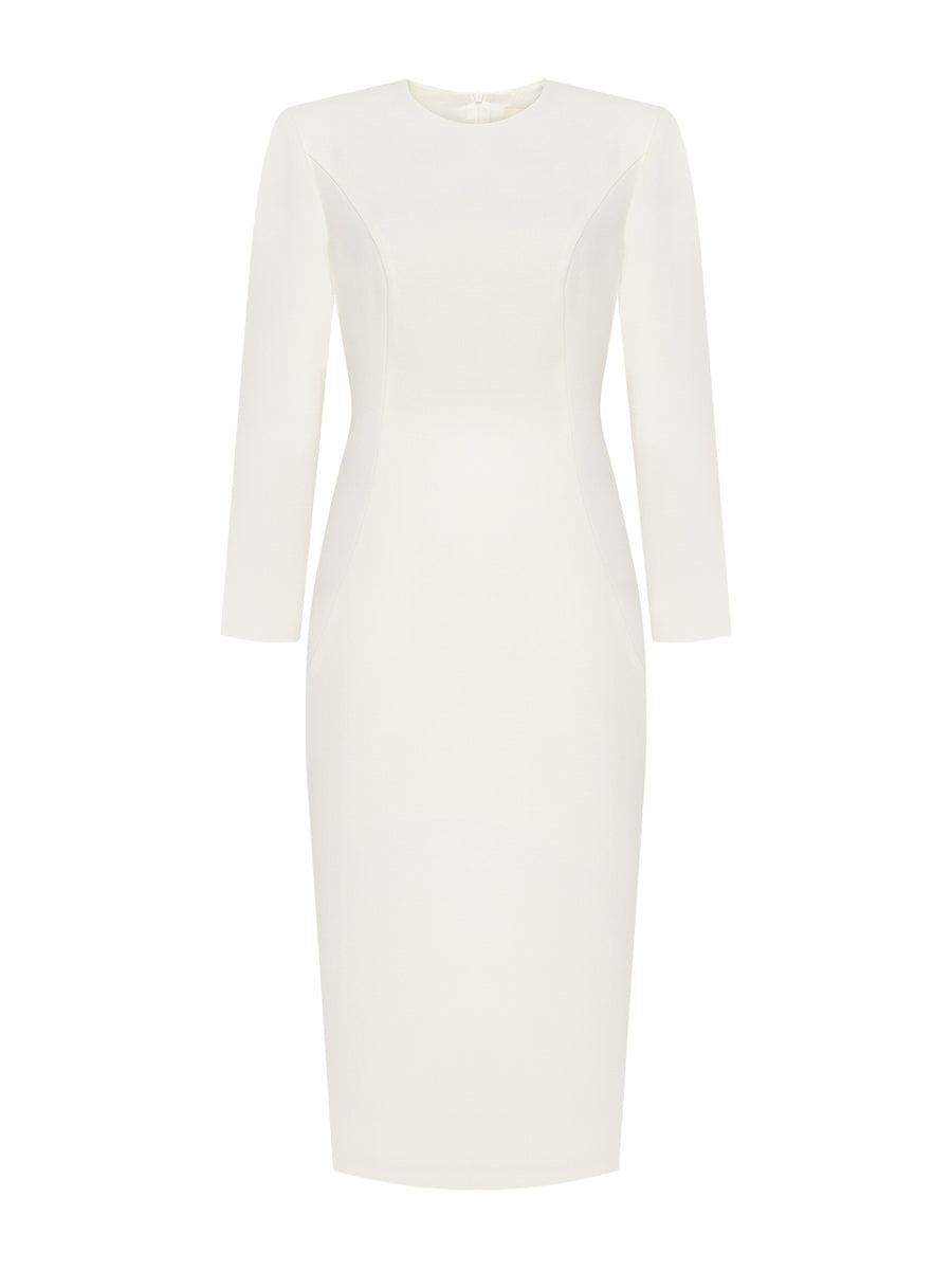 Dress with Cocquille