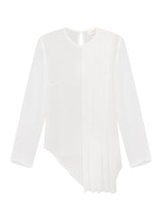 Chiffon Draped Blouse