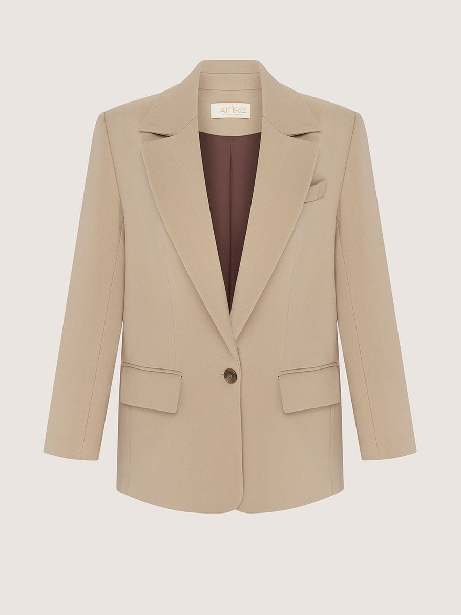 Base Wool & Silk Blazer
