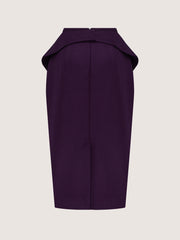 Skirt with wing detail