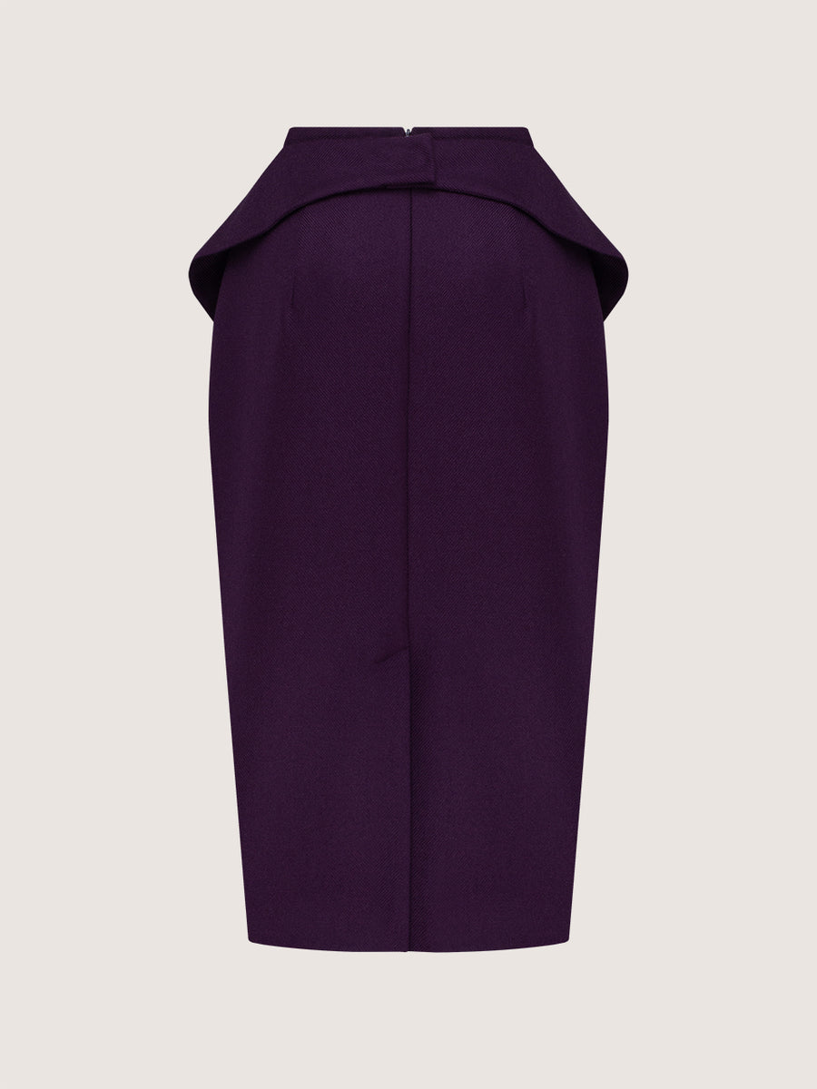 Skirt with wing detail