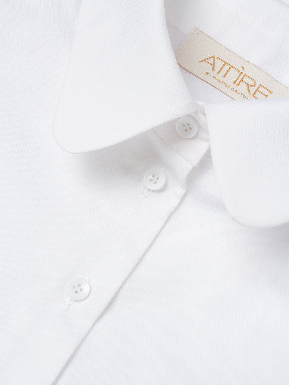 White Shirt with Bib