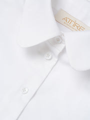 White Shirt with Bib