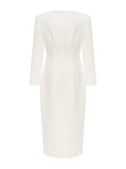 Dress with Cocquille
