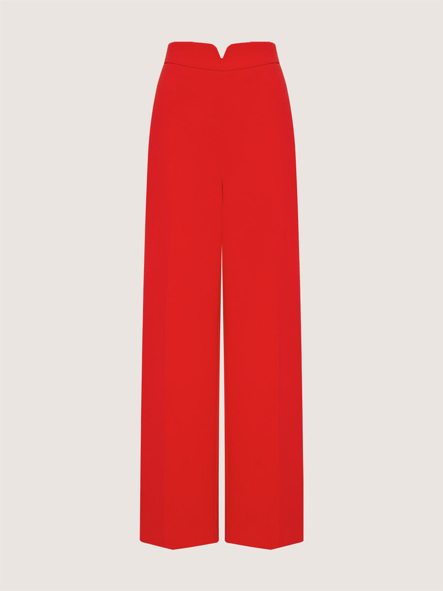 Wool Trousers With Lining