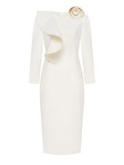 Dress with Cocquille