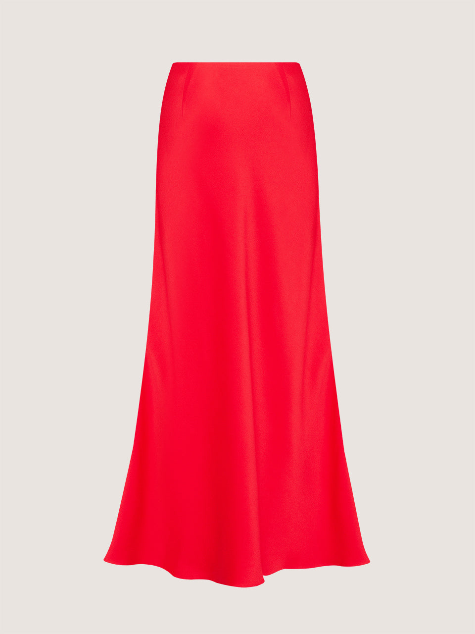 Satin Midi Skirt