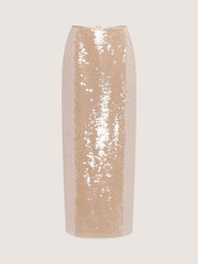 Long Sequin Skirt