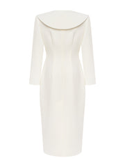 Dress with Cocquille