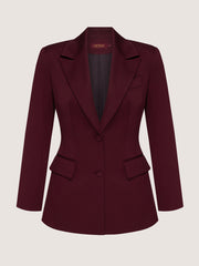 Burgundy Jacket