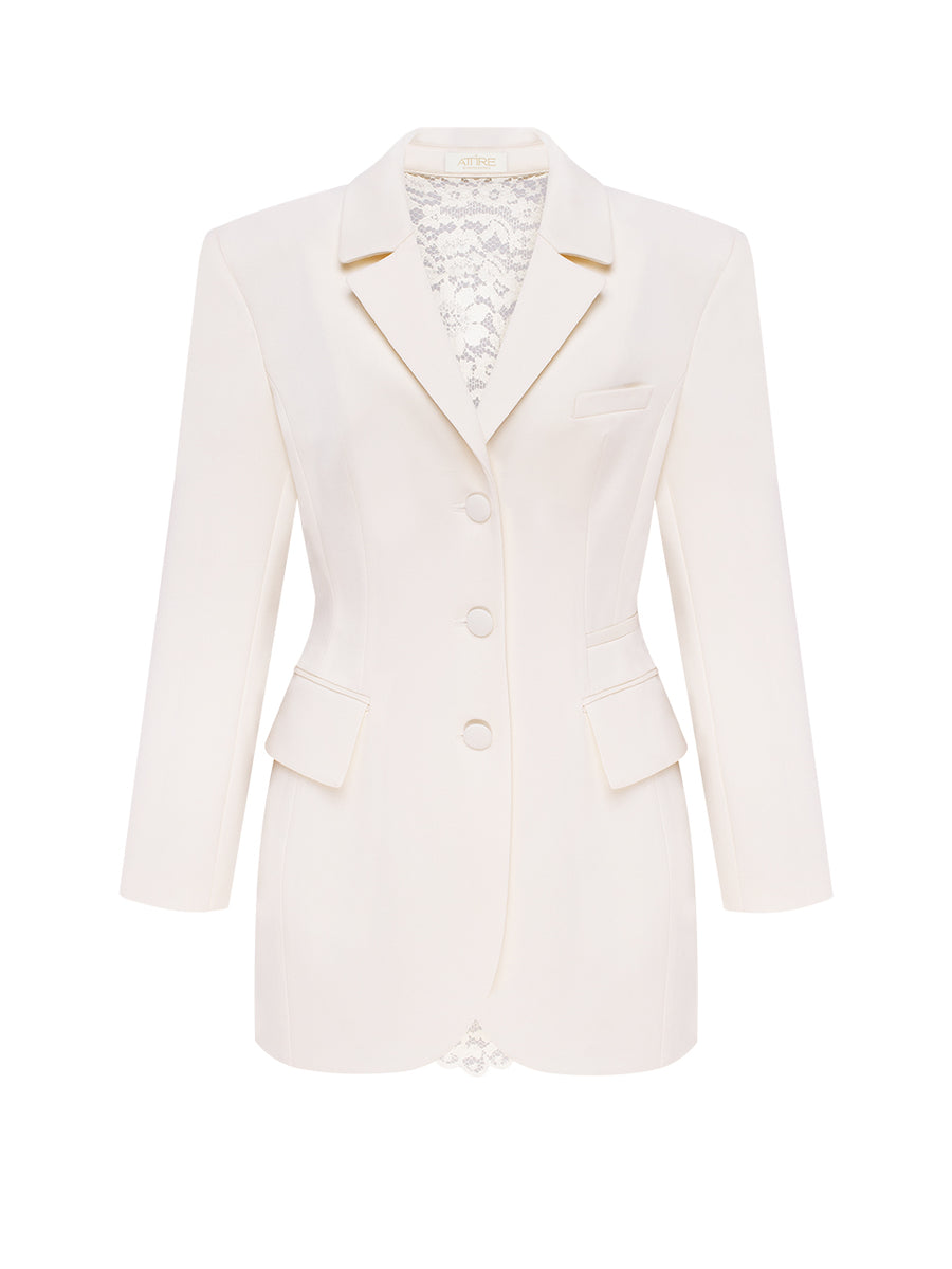Jacket with Lace Back