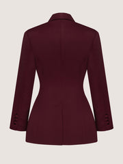 Burgundy Jacket