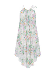 Silk Floral Dress