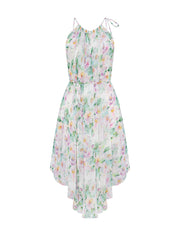 Silk Floral Dress