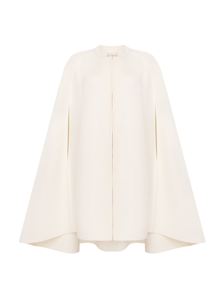 Hand-Finished Cape Coat