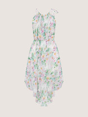 Silk Floral Dress