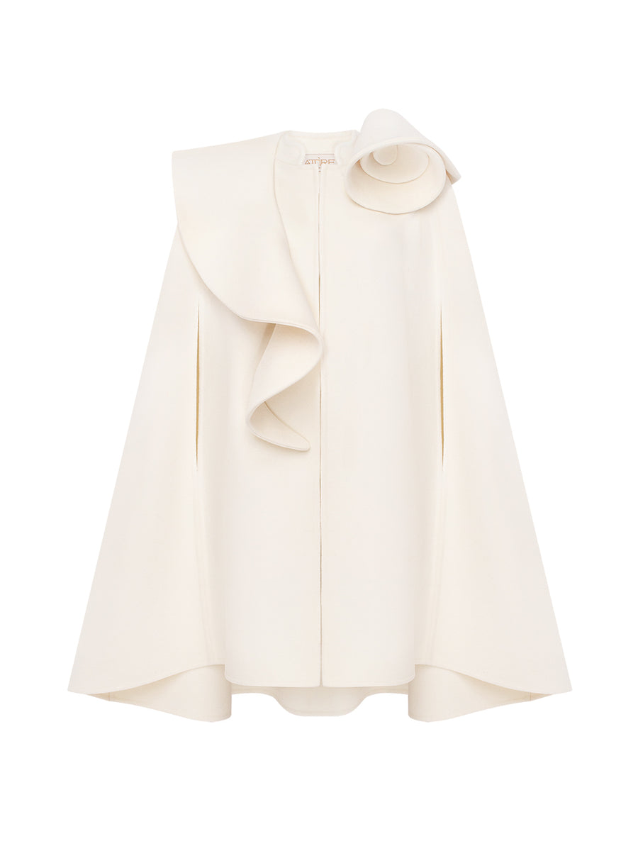 Hand-Finished Cape Coat