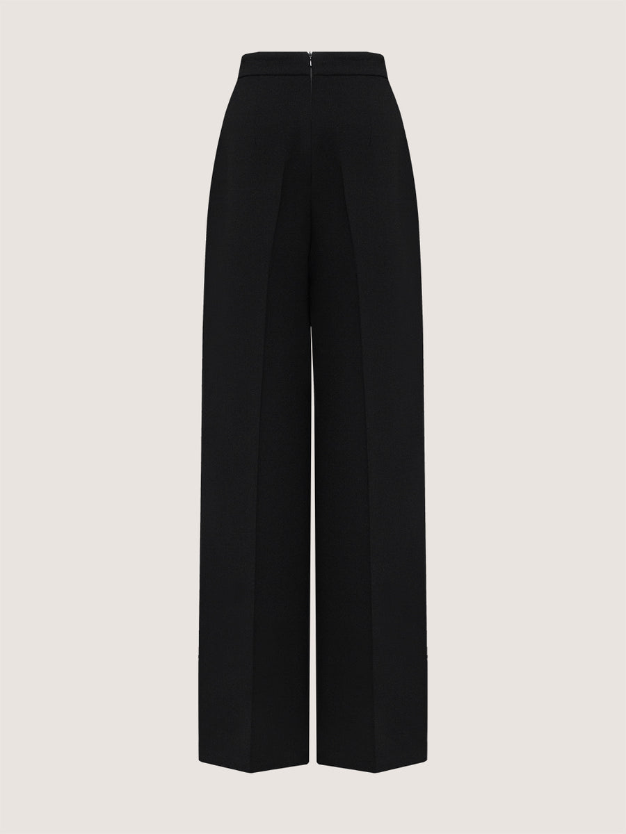 Wool Trousers With Lining