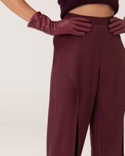 Burgundy Designer Trousers