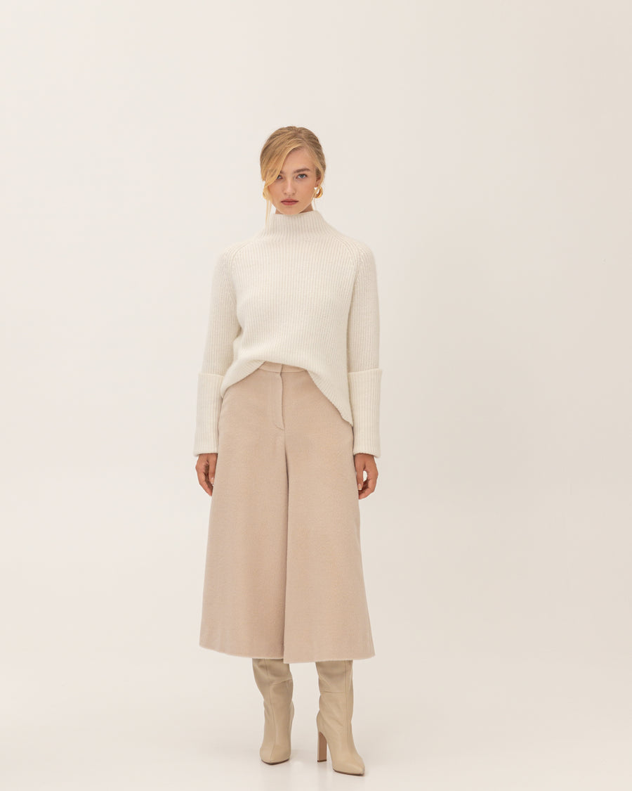 Milky Cashmere Sweater