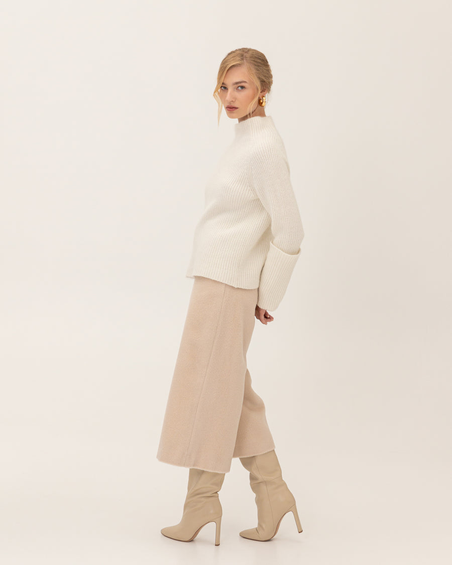 Milky Cashmere Sweater