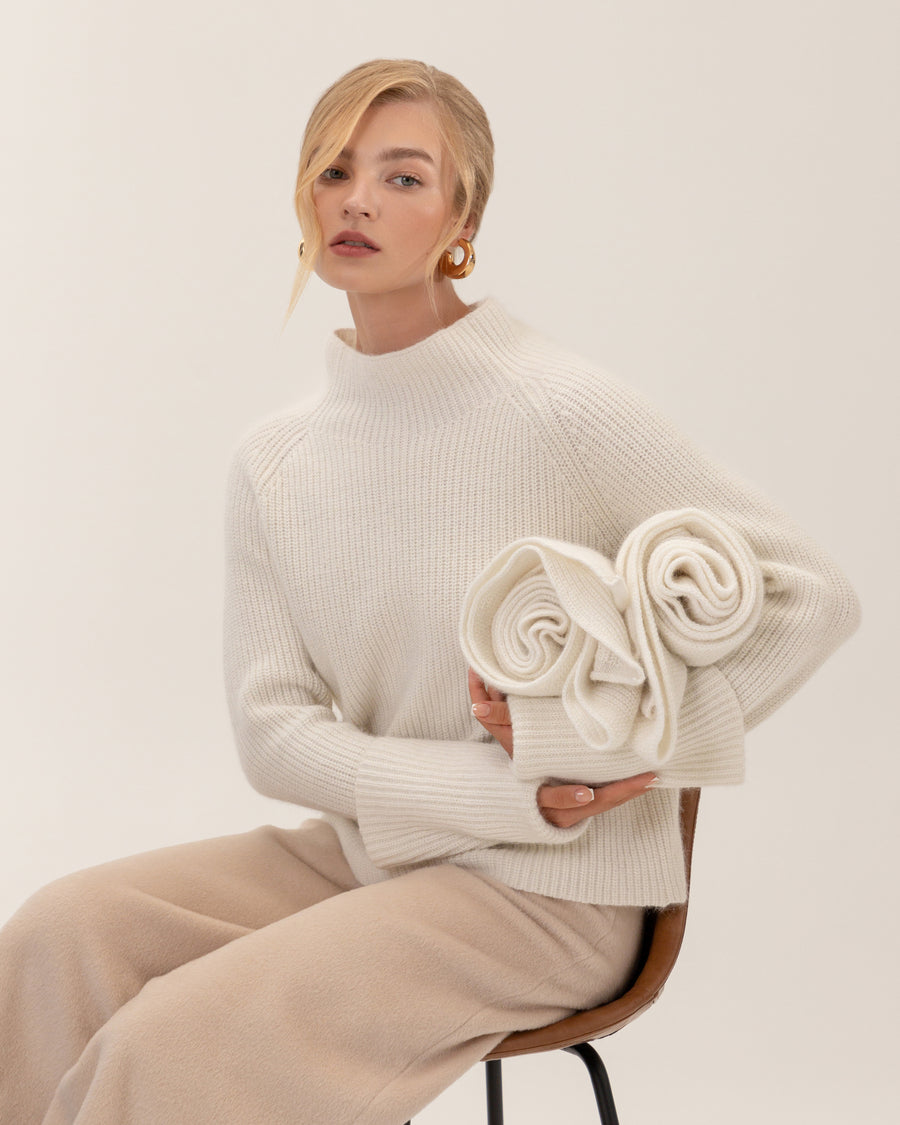 Milky Cashmere Sweater