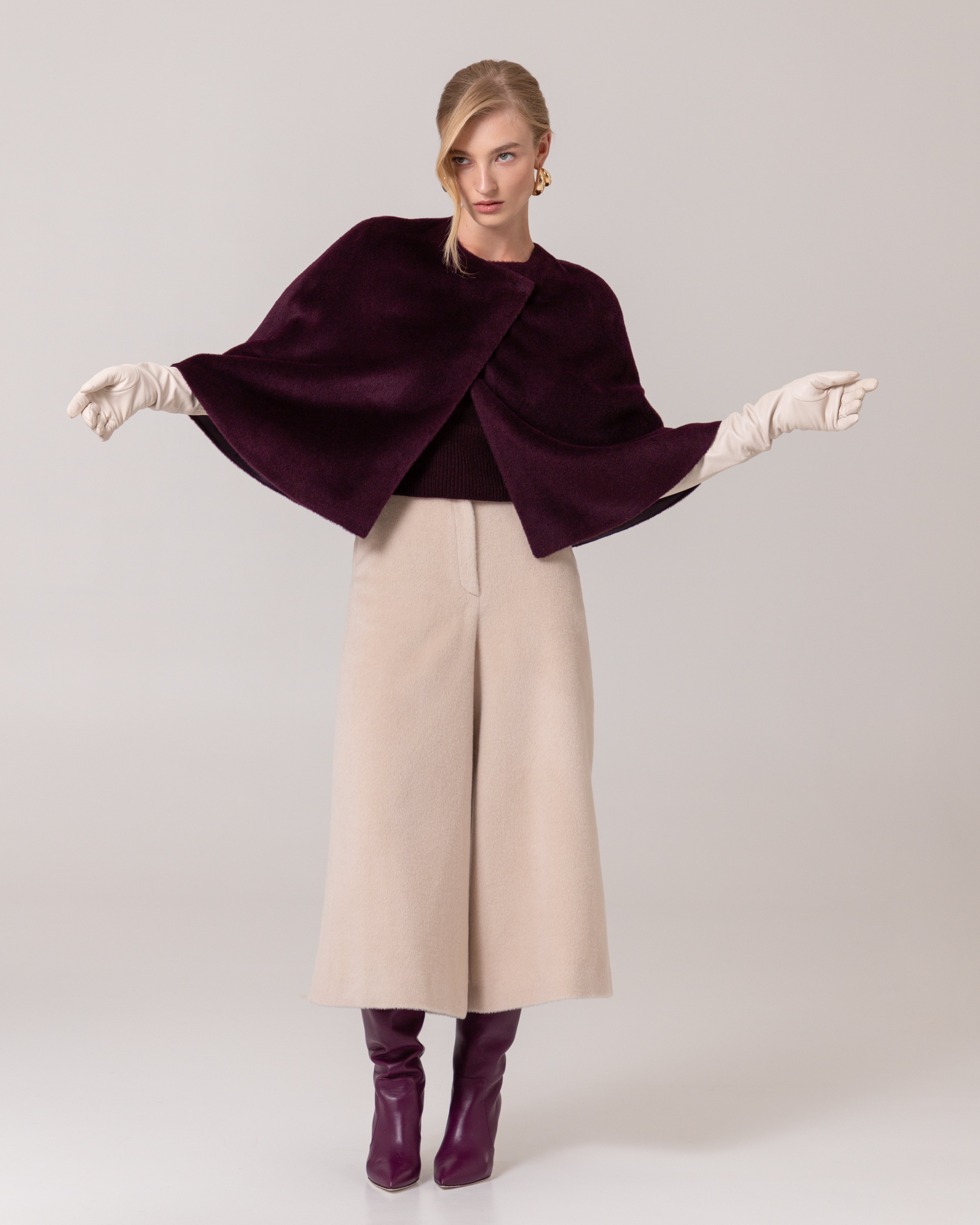 Alpaca Cropped  Pants