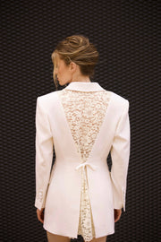Jacket with Lace Back
