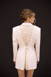 Jacket with Lace Back