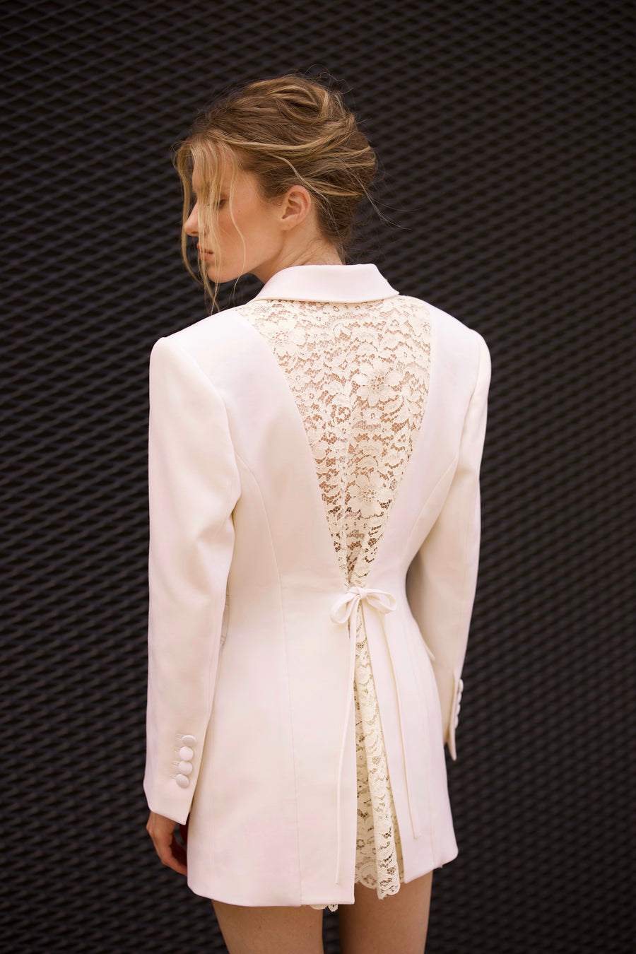 Jacket with Lace Back