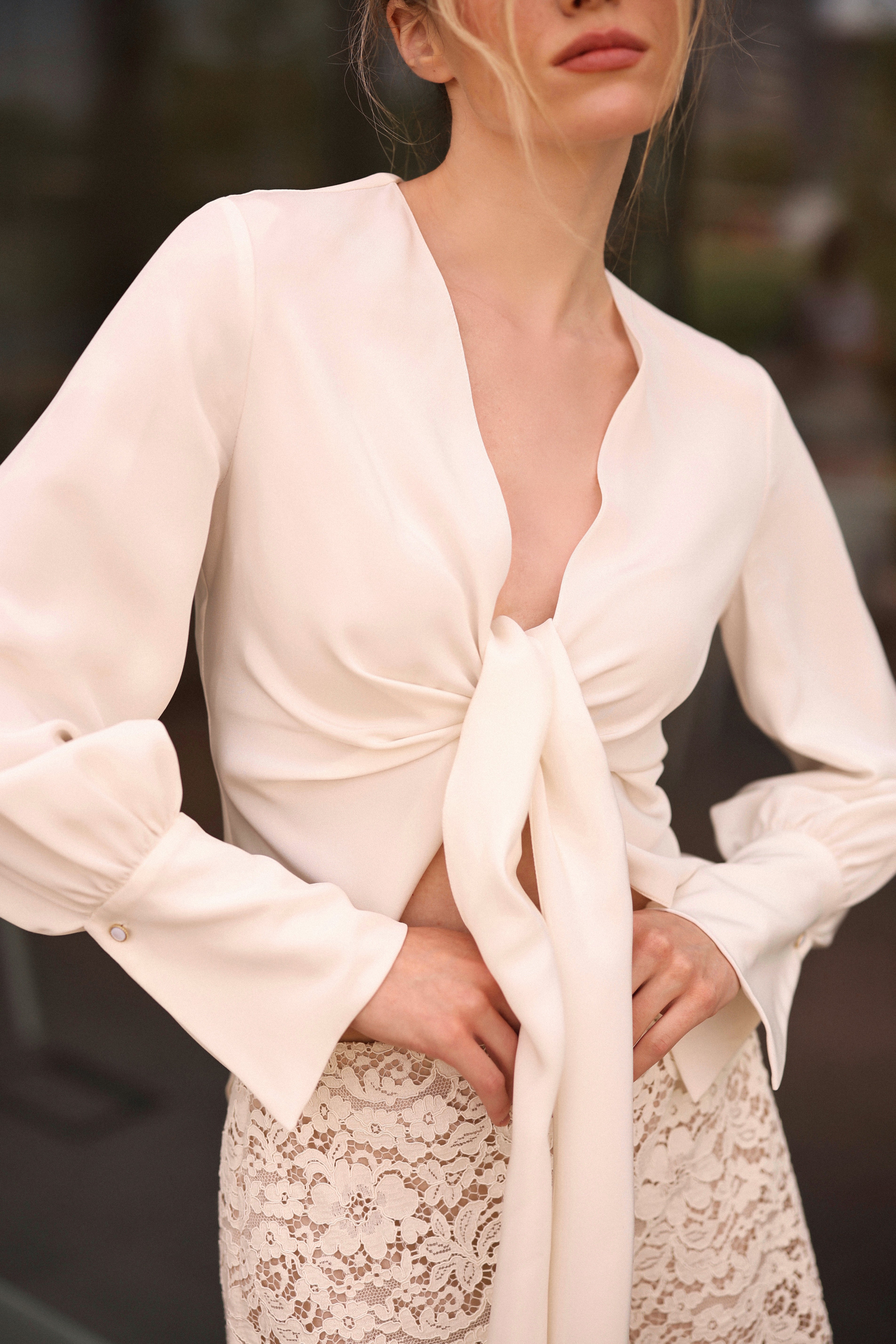 Silk Kadi Blouse